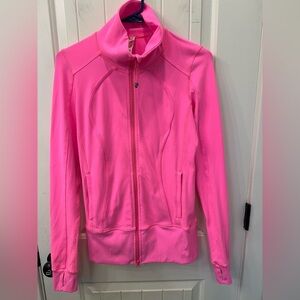 Lululemon Nice Asana Jacket Luon Black Full Zip Size 4 Excellent Condition